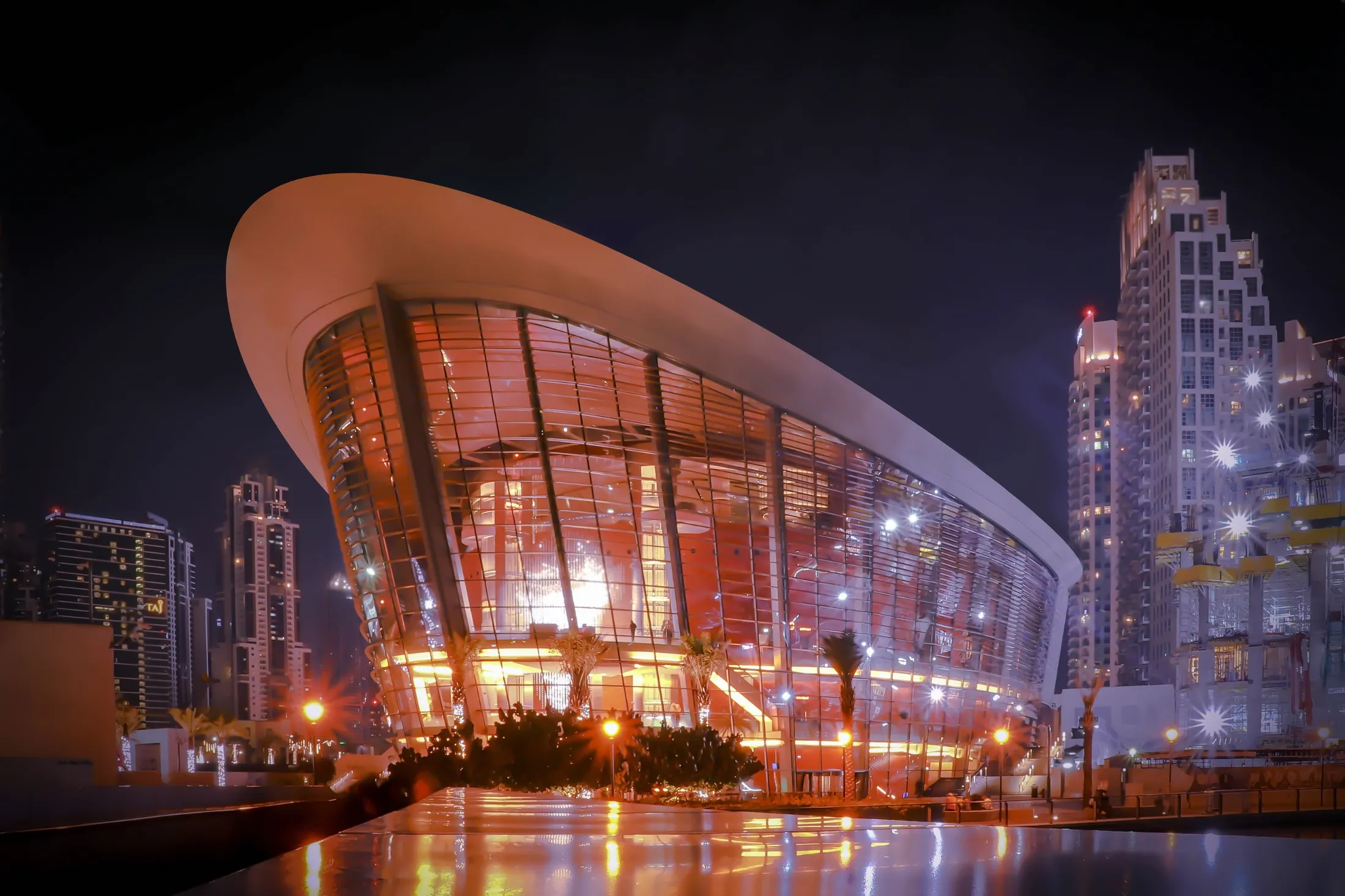 The Dubai opera