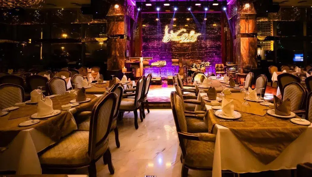 Amazing restaurant with podium, UAE H Hotel
