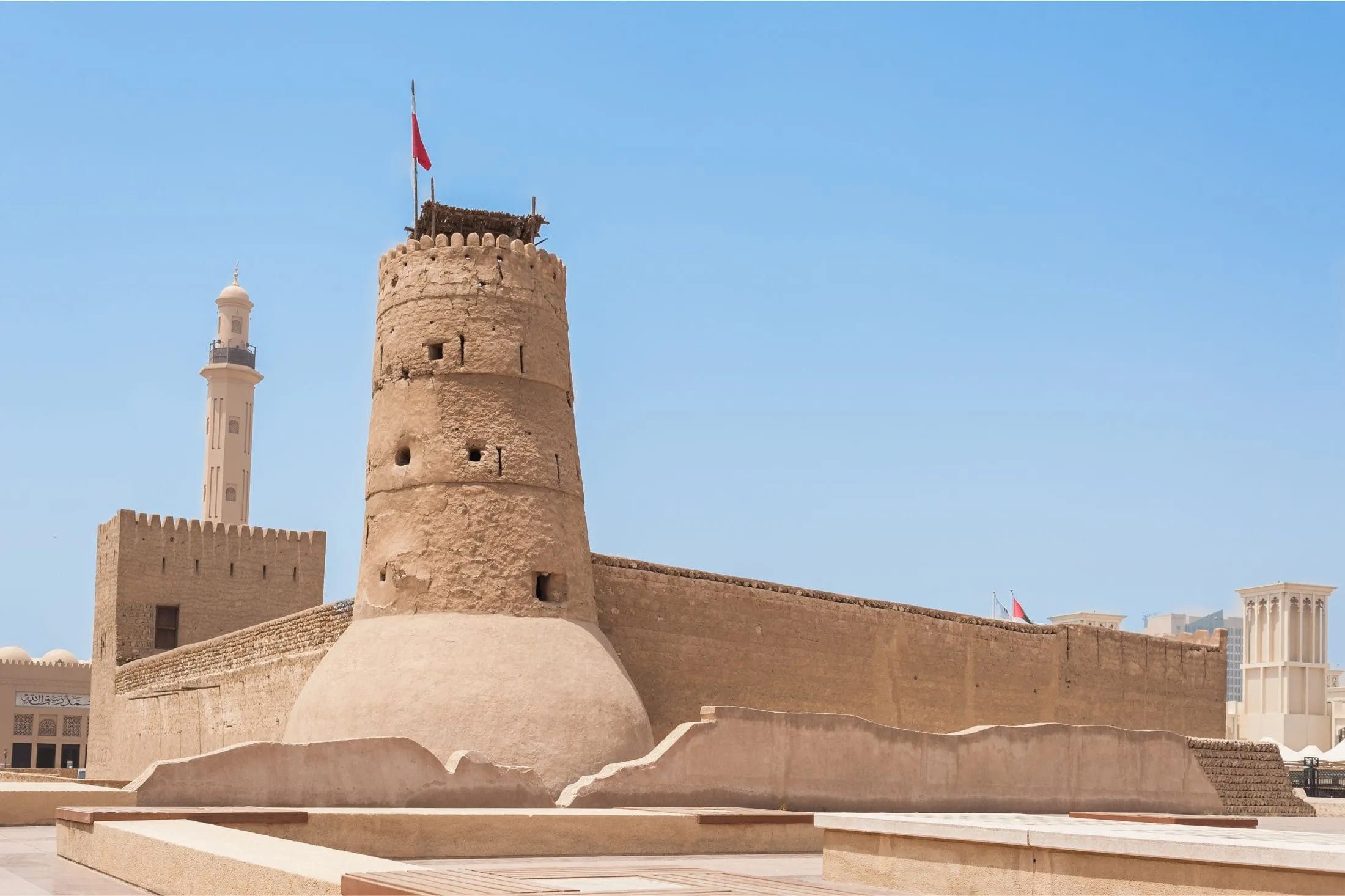 Al Fahidi Fort, one of the oldest building in Dubai