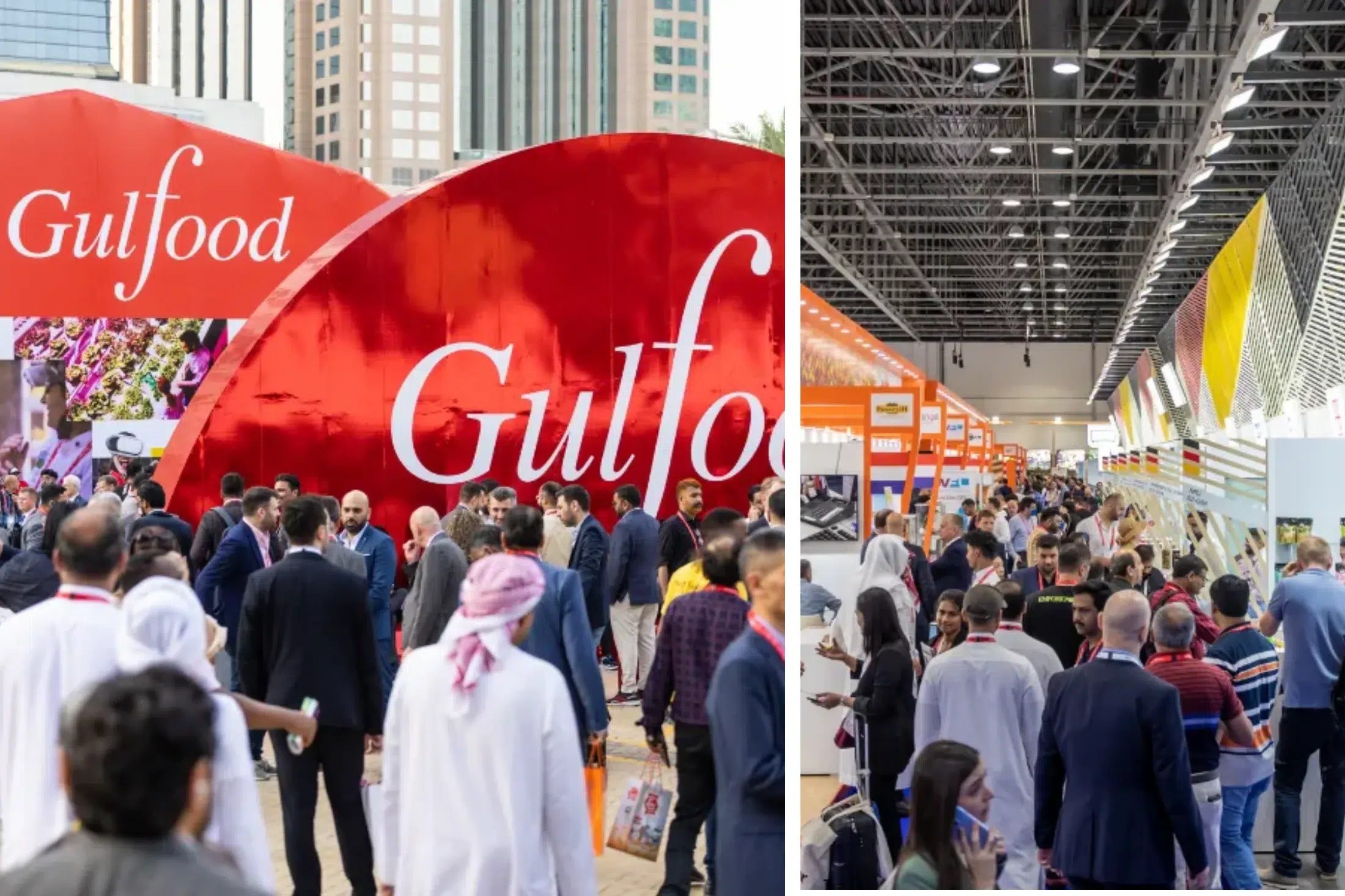 People at Gulfood Expo